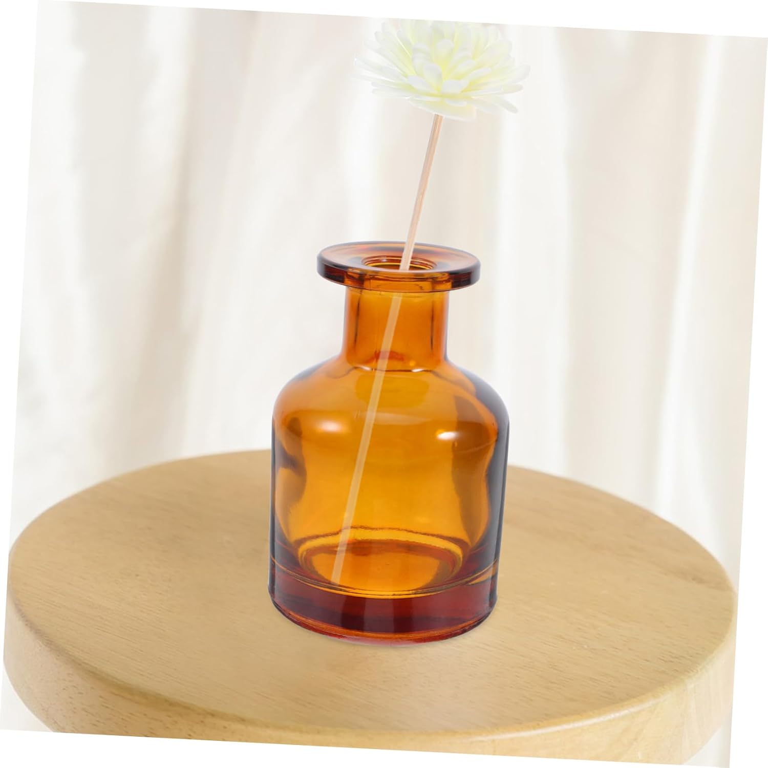 SOIMISS 2pcs Glass Diffuser Bottles Modern Cylindrical Design