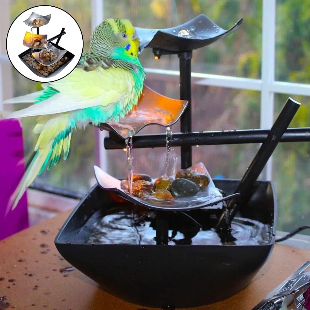 TTKL Minimalist Water Fountain Indoor Feng Shui Decor