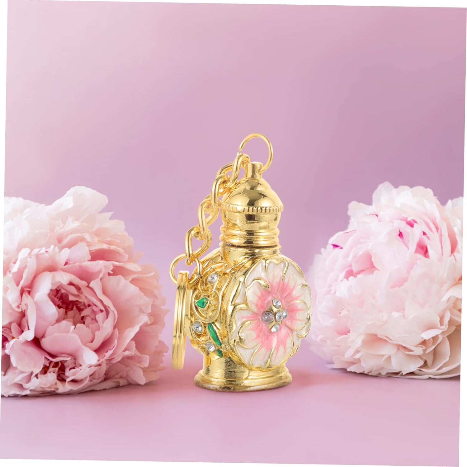 3ml Vintage Style Mini Dubai Zinc Alloy Perfume Bottle for Travel