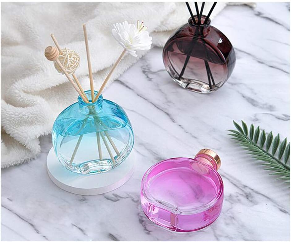 150ml Glass Diffuser Bottle - Blue - Reusable Home Decor