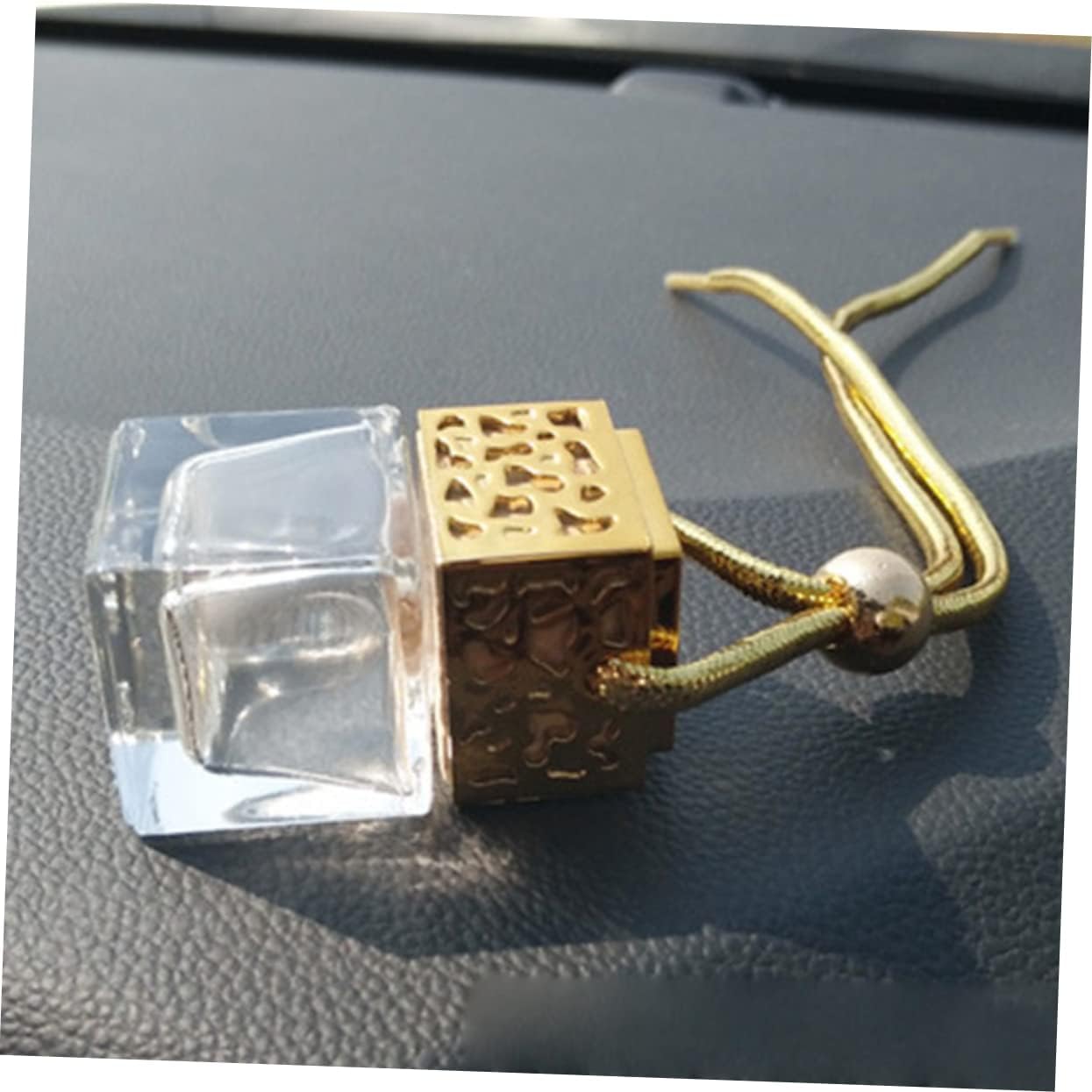 3pcs Glass Perfume Bottle Pendant for Car