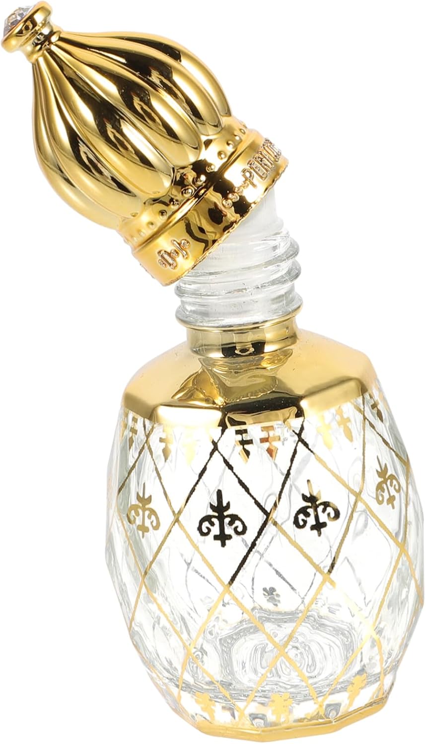 ABOOFAN 8ml Empty Perfume Bottle Cap Arabian Style Decorative