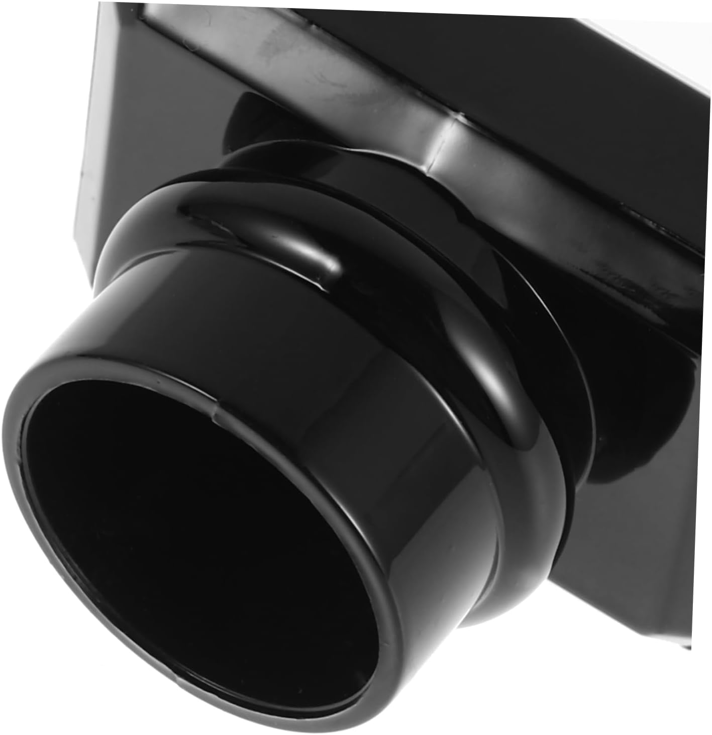 5pcs Black Square Perfume Bottle Caps with Screw Seal for Travel and Versatile Use