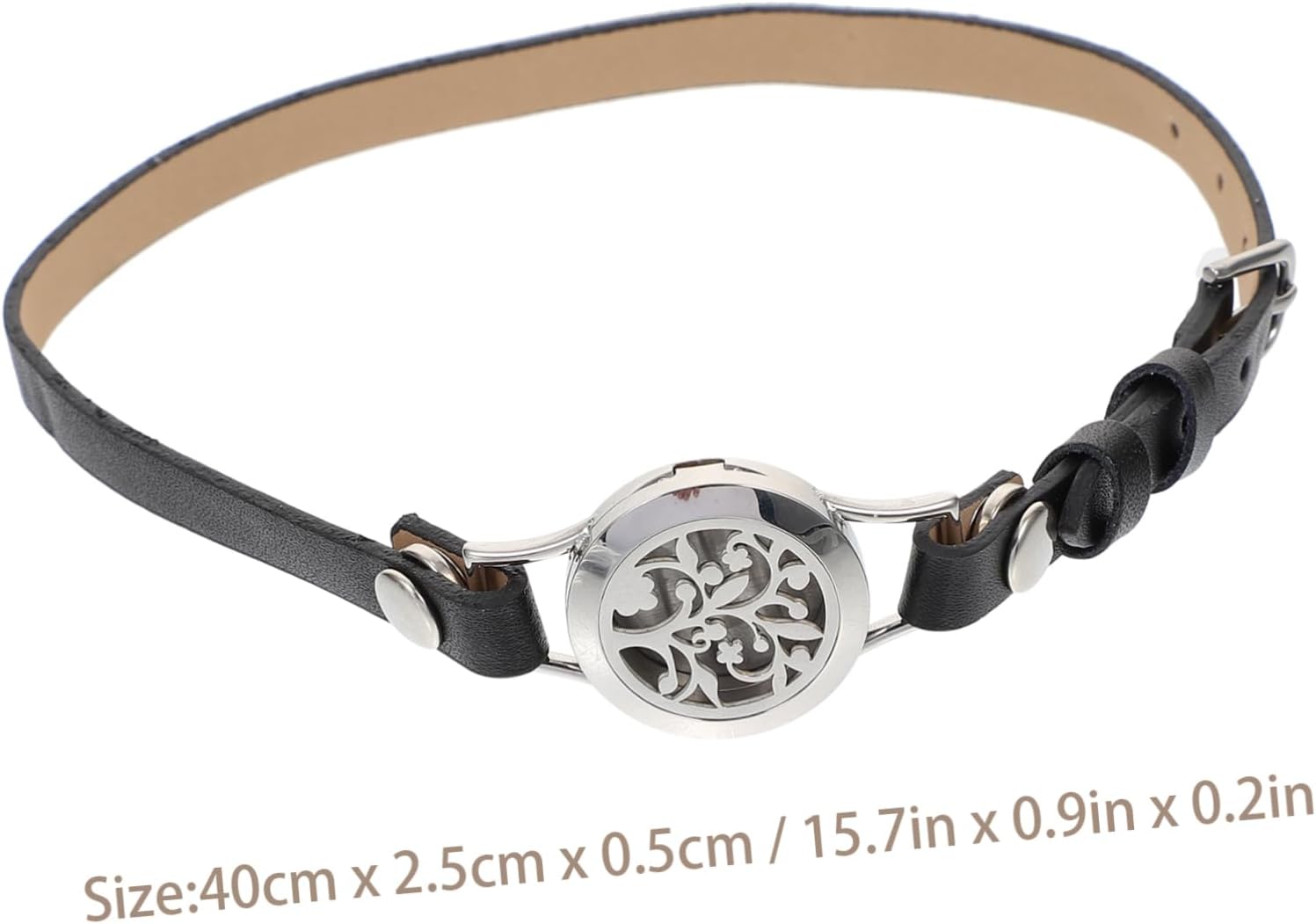 1Set Chic Hollow Out Perfume Diffuser Bracelet for Women