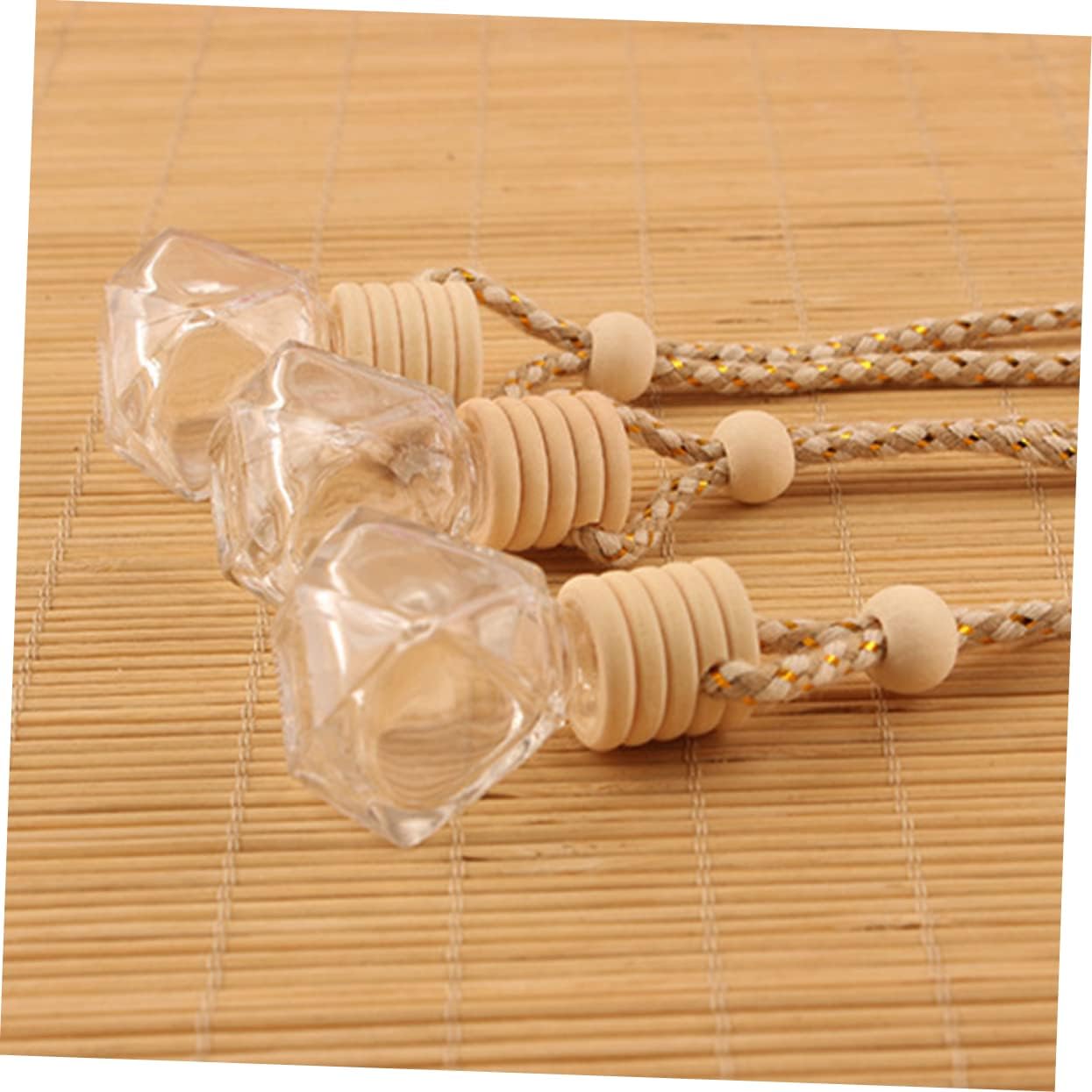 VOSAREA 10pcs Hanging Aroma Bottles for Car and Home