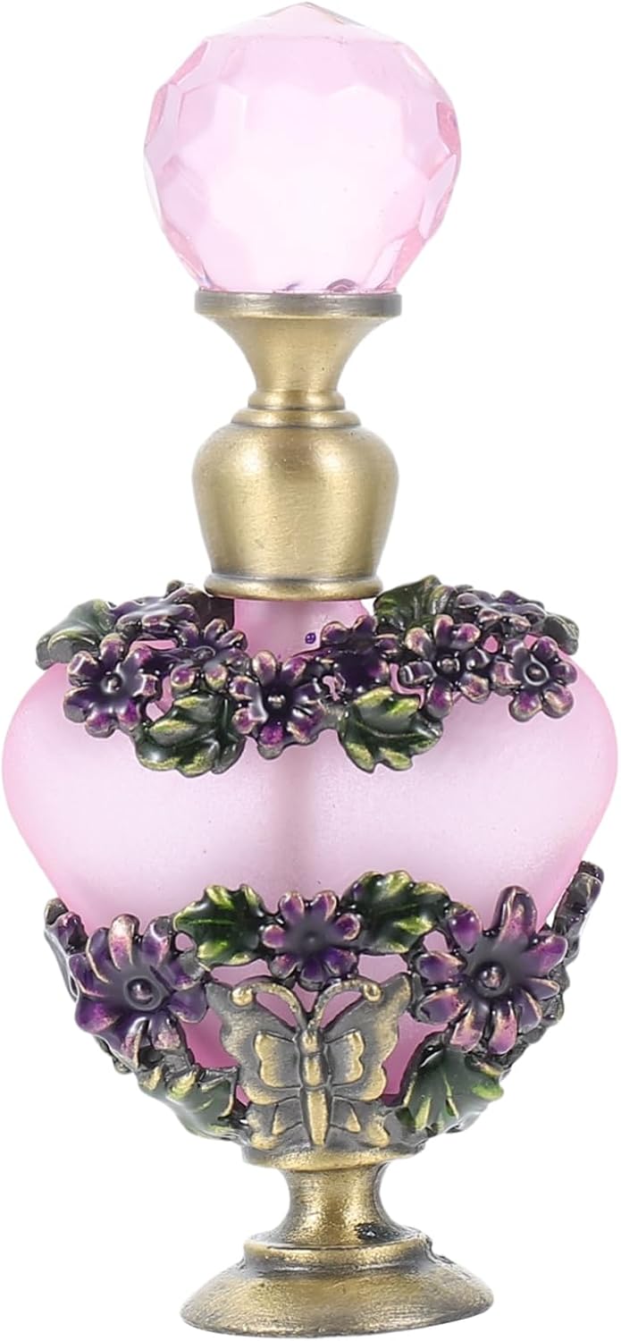Middle East Style Glass Perfume Bottle for Travel and Decor