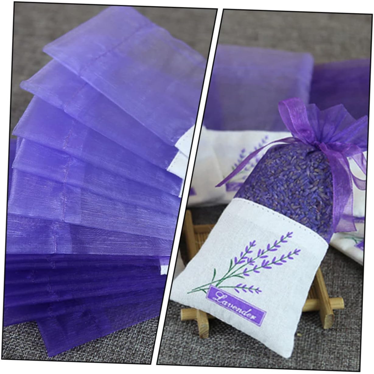 Yosadier 22Pcs Lavender Sachet Bags for Home Fragrance Organizing