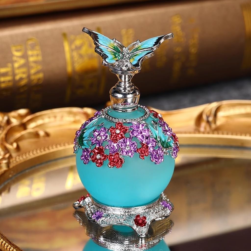 25ml Vintage Perfume Bottles Refillable Glass Container