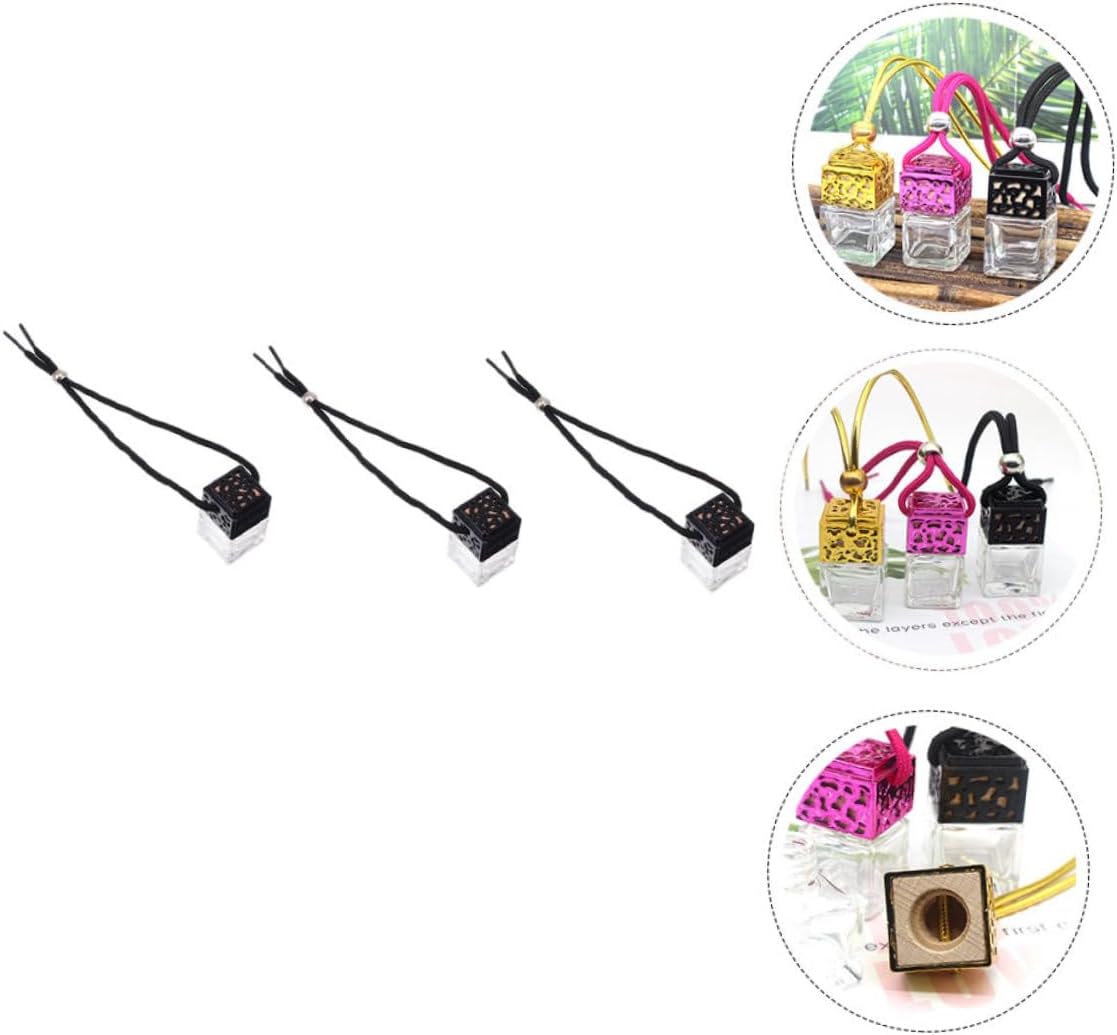 3pcs Car Perfume Bottle Pendants for Decoration
