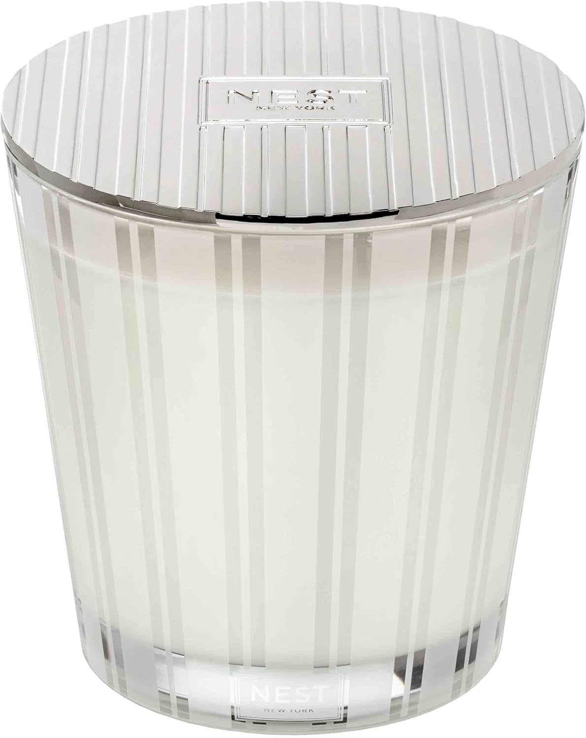 NEST New York 3-Wick Candle Lid Silver
