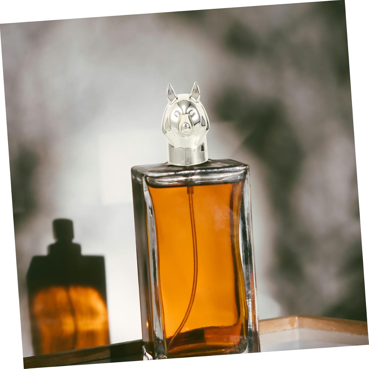 5pcs Fox Perfume Bottle Closures for DIY Projects Replacement
