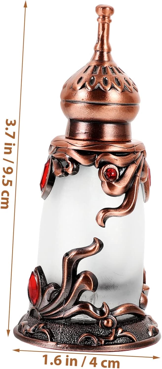 SOIMISS Portable Vintage Perfume Flask for Travel and Home Decor