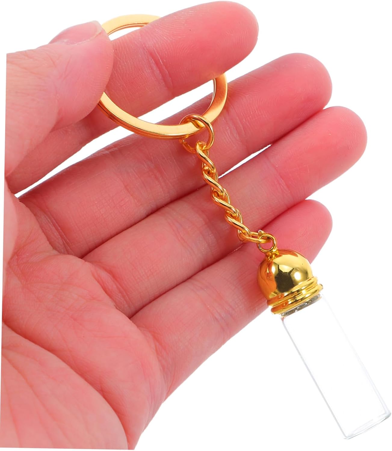Elegant Keychain Perfume Bottle Essential Oil Dispenser
