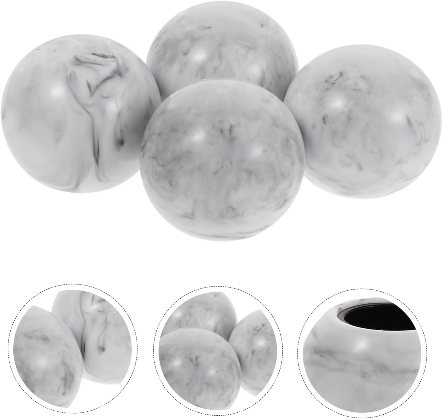 4pcs Resin Cylinder Cap for Perfume Bottles and Travel Diffusers
