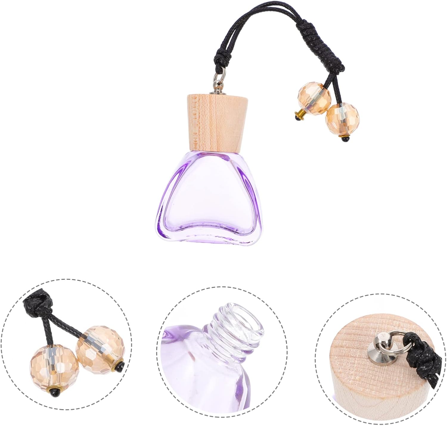12ML Car Perfume Bottle Pendant for Auto Interior Decoration
