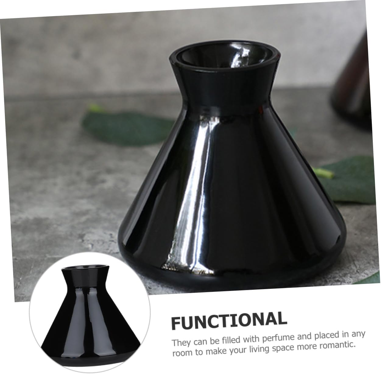 Nordic Style Glass Diffuser Bottle for Home Office
