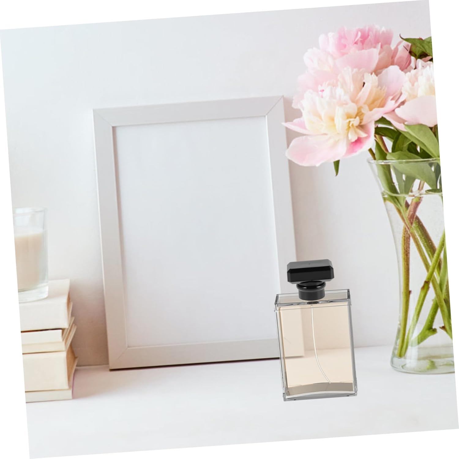 5pcs Elegant Perfume Bottle Caps for Travel and Office Use