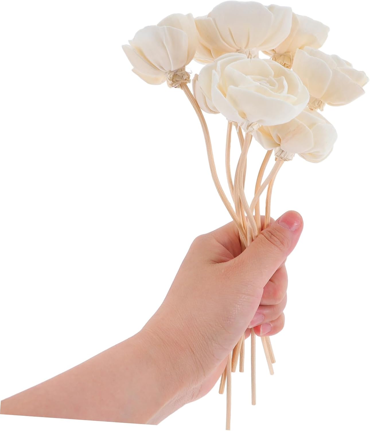 ABOOFAN 8pcs Flower Rattan Diffuser Sticks for Home Aroma