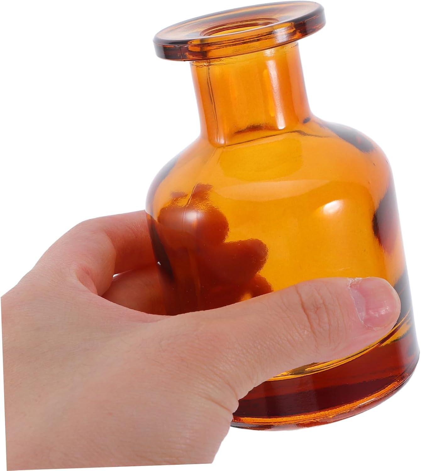 2pcs Glass Reed Diffuser Bottles for Home Office and Car