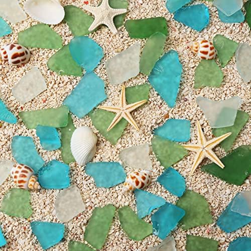 Giftvest Sea Glass for Crafts 16oz Decorative Pieces