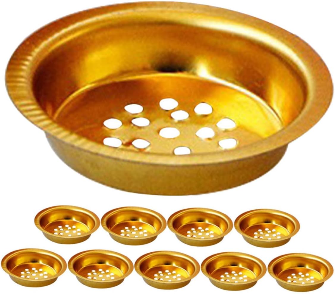 Luxshiny 10pcs Small Charcoal Burner Screens for Aromatherapy