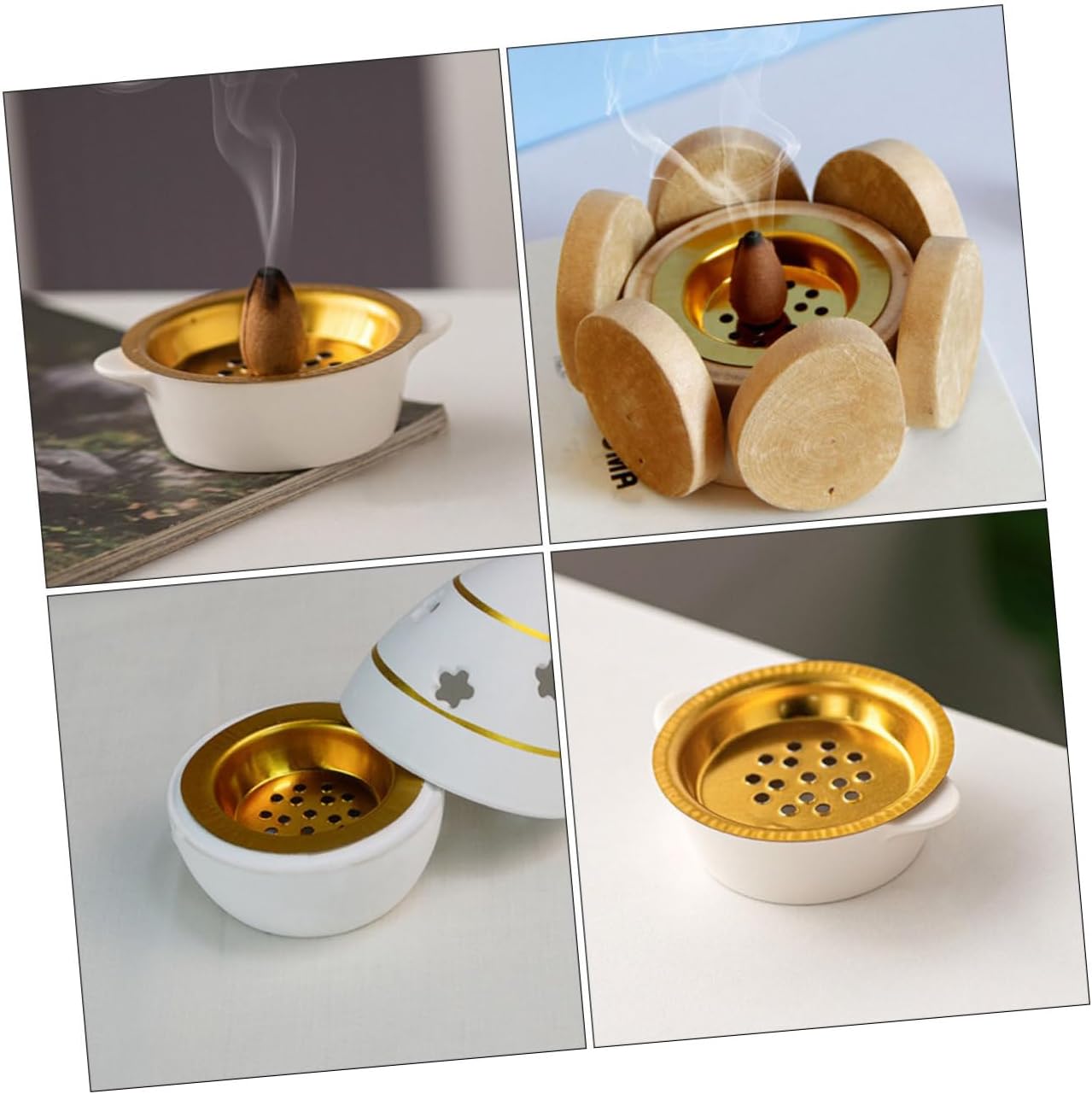 10pcs Charcoal Burner Tray Screens for Incense Burners