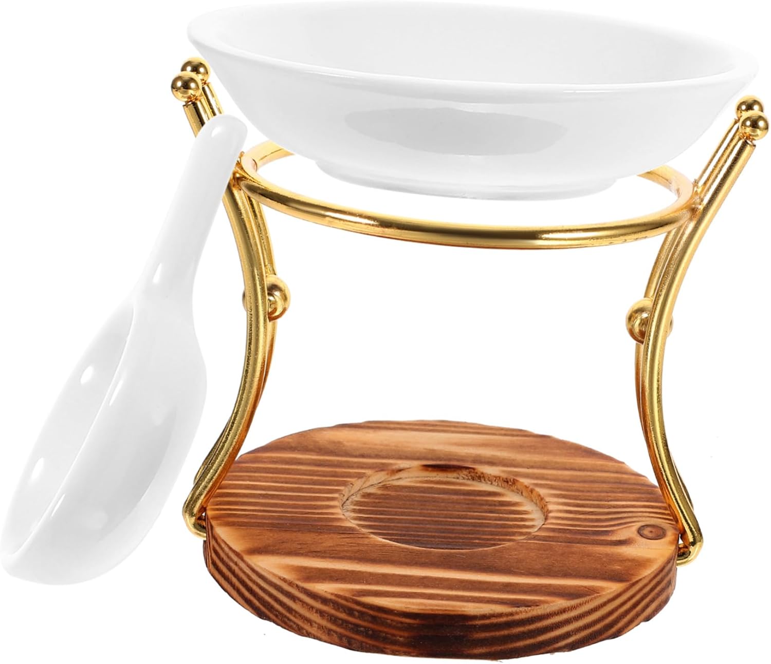 Garneck Ceramic Essential Oil Burner Vintage Design for Home Decor