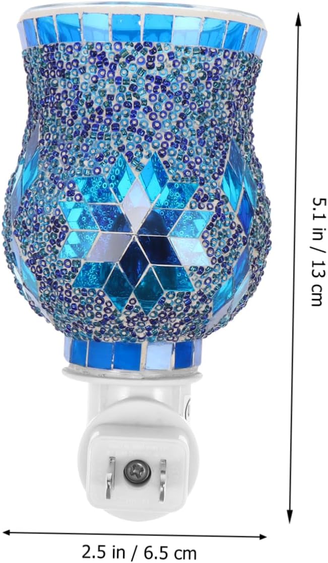 KALLORY Decorative Lamp Night Light Fragrance Diffuser Essential Oils