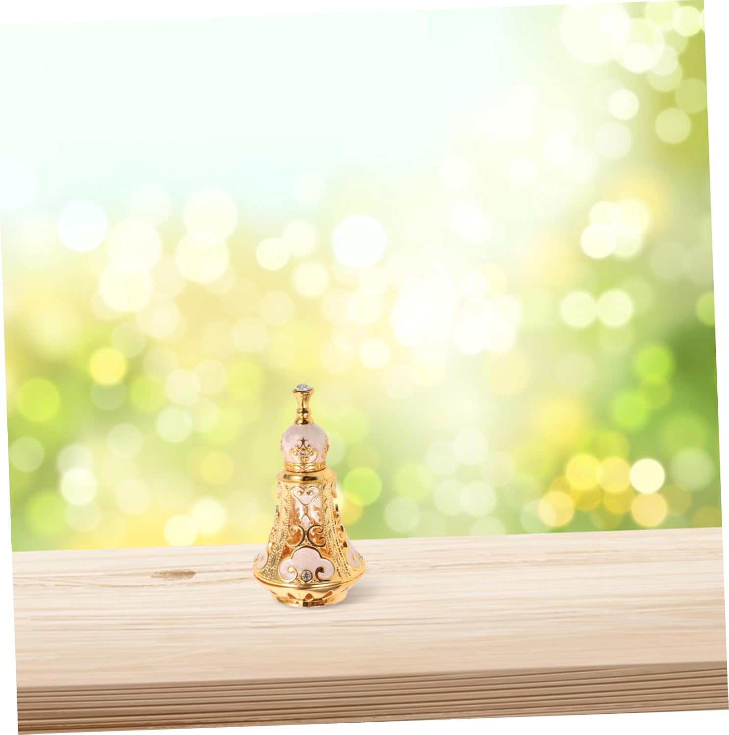 Vintage Glass Perfume Bottle with Dropper for Essential Oils