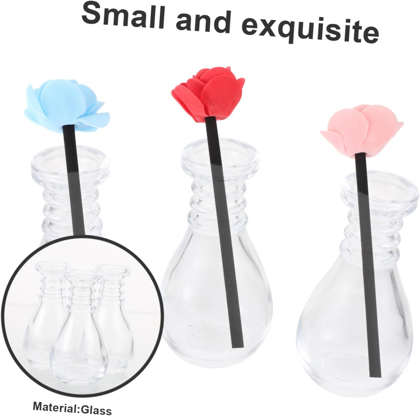 3sets Fragrance Test Cups with Reusable Scents Sticks