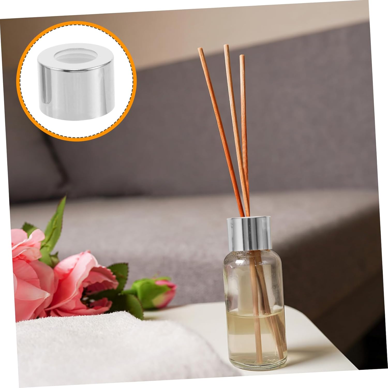 10pcs Reed Diffuser Replacement Caps for Aromatherapy Bottle Lids