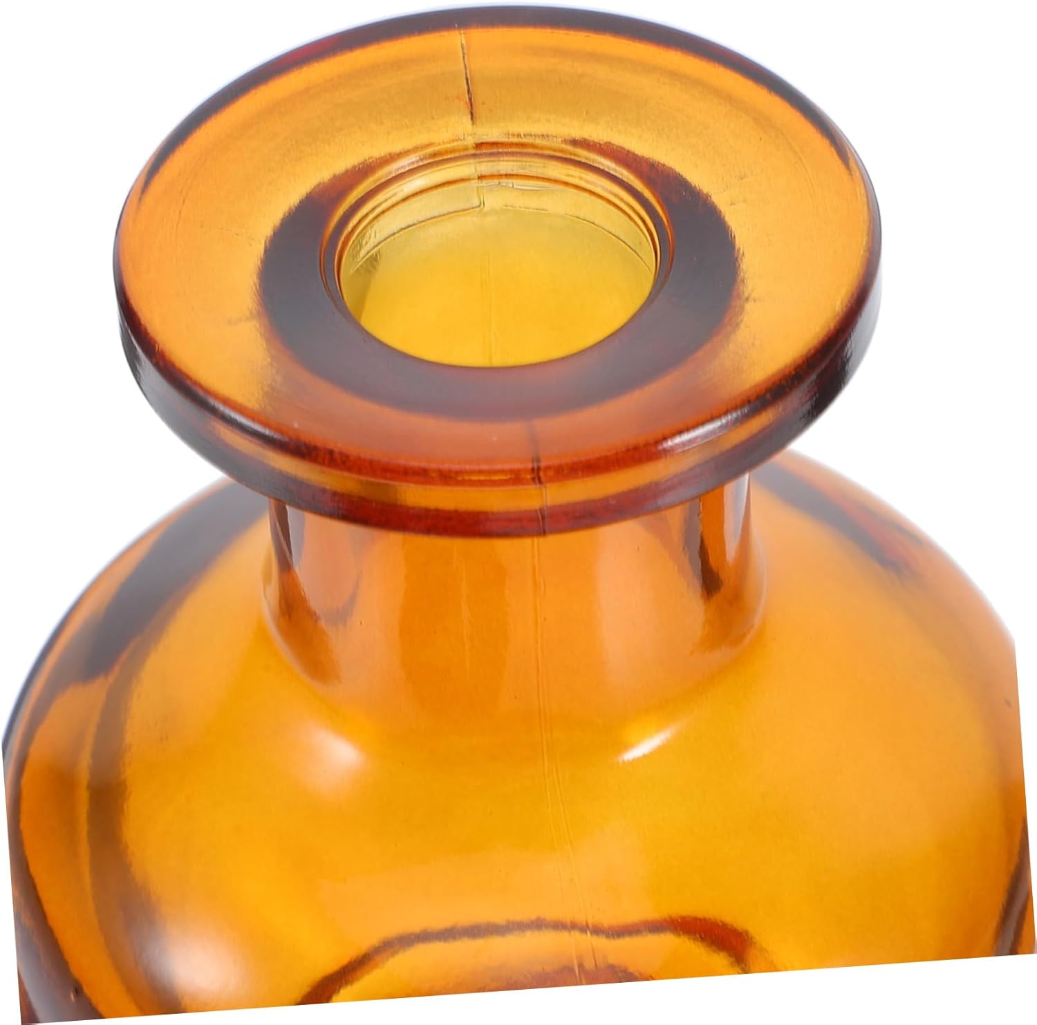 2pcs Glass Reed Diffuser Bottles Refillable Aromatherapy Sticks Holders for Home Office Car