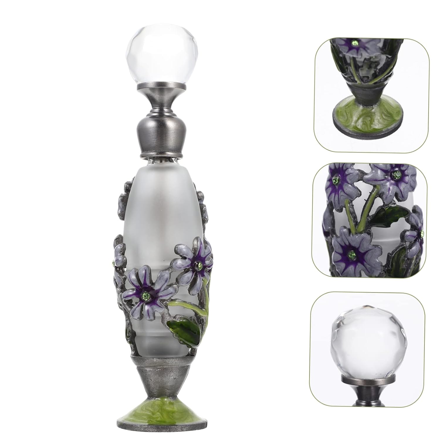 SAFIGLE 3-Piece Vintage Aroma Bottle Set For Home Use and Travel