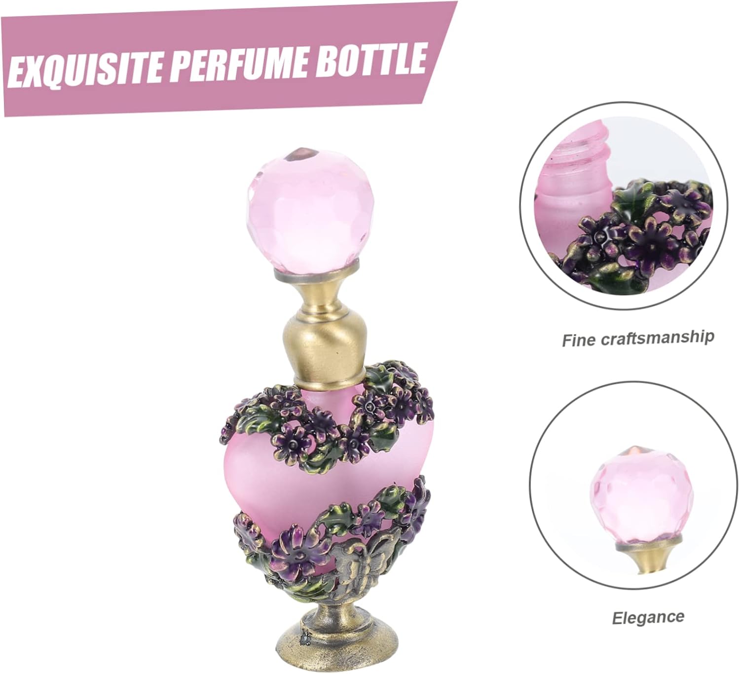 FRCOLOR Vintage Middle East Style Perfume Decor Bottle