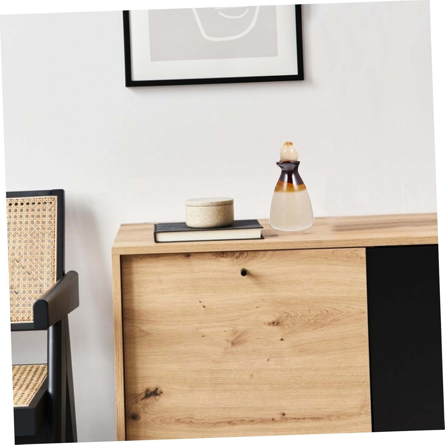 Happyyami Decorative Ceramic Diffuser Bottle for Aromatherapy