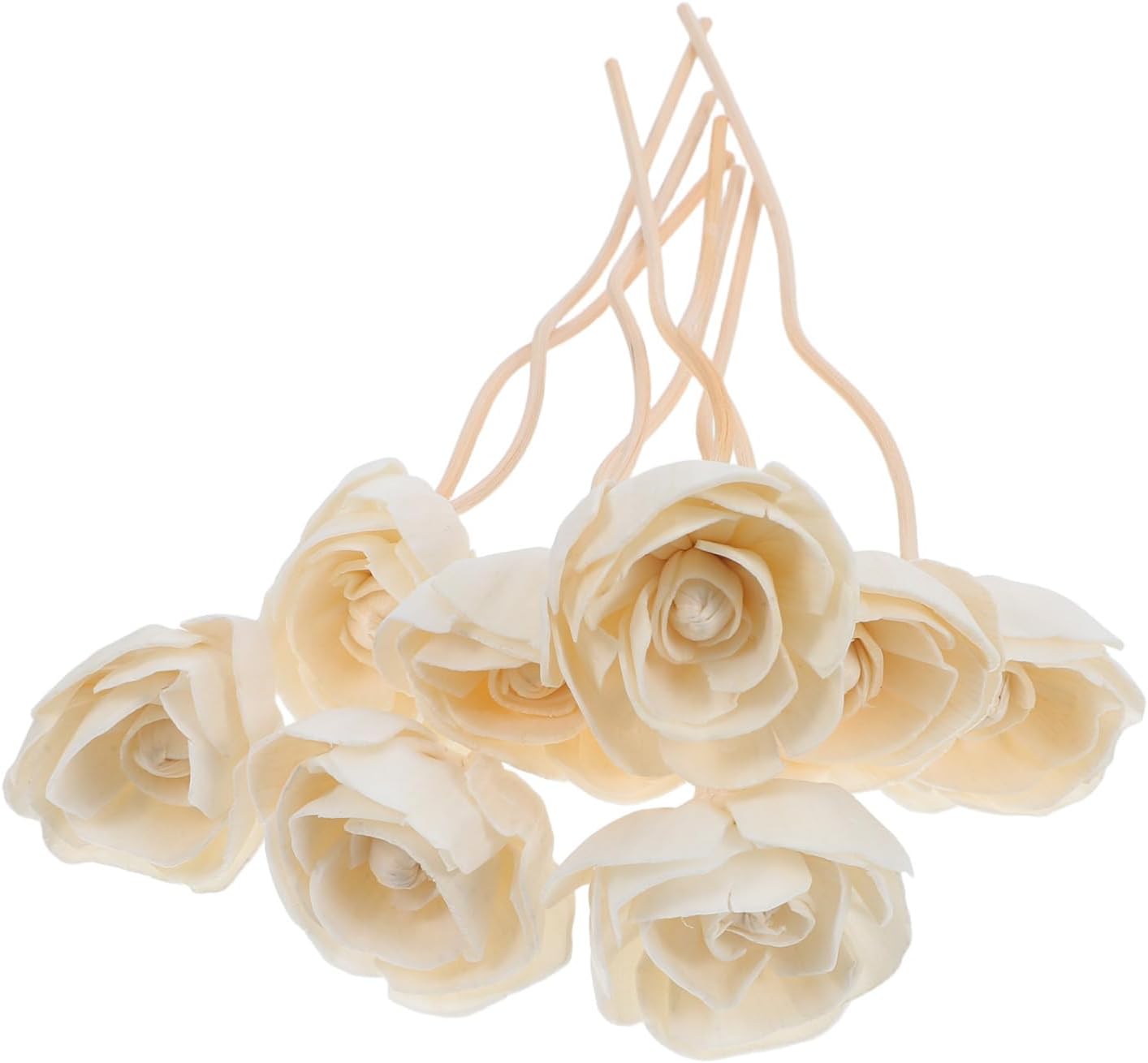 BESTOYARD 8pcs Aroma Diffuser Flower Rattan Sticks for Natural Fragrance
