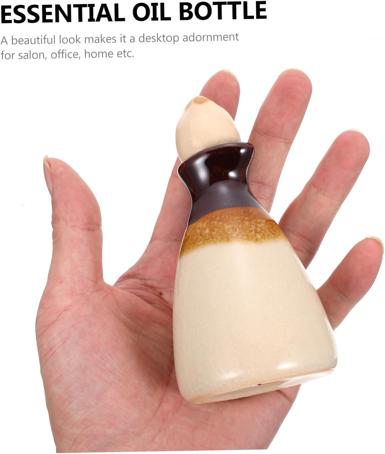 Essential Oil Diffuser Ceramic Bottle 250ml for Home Aromatherapy