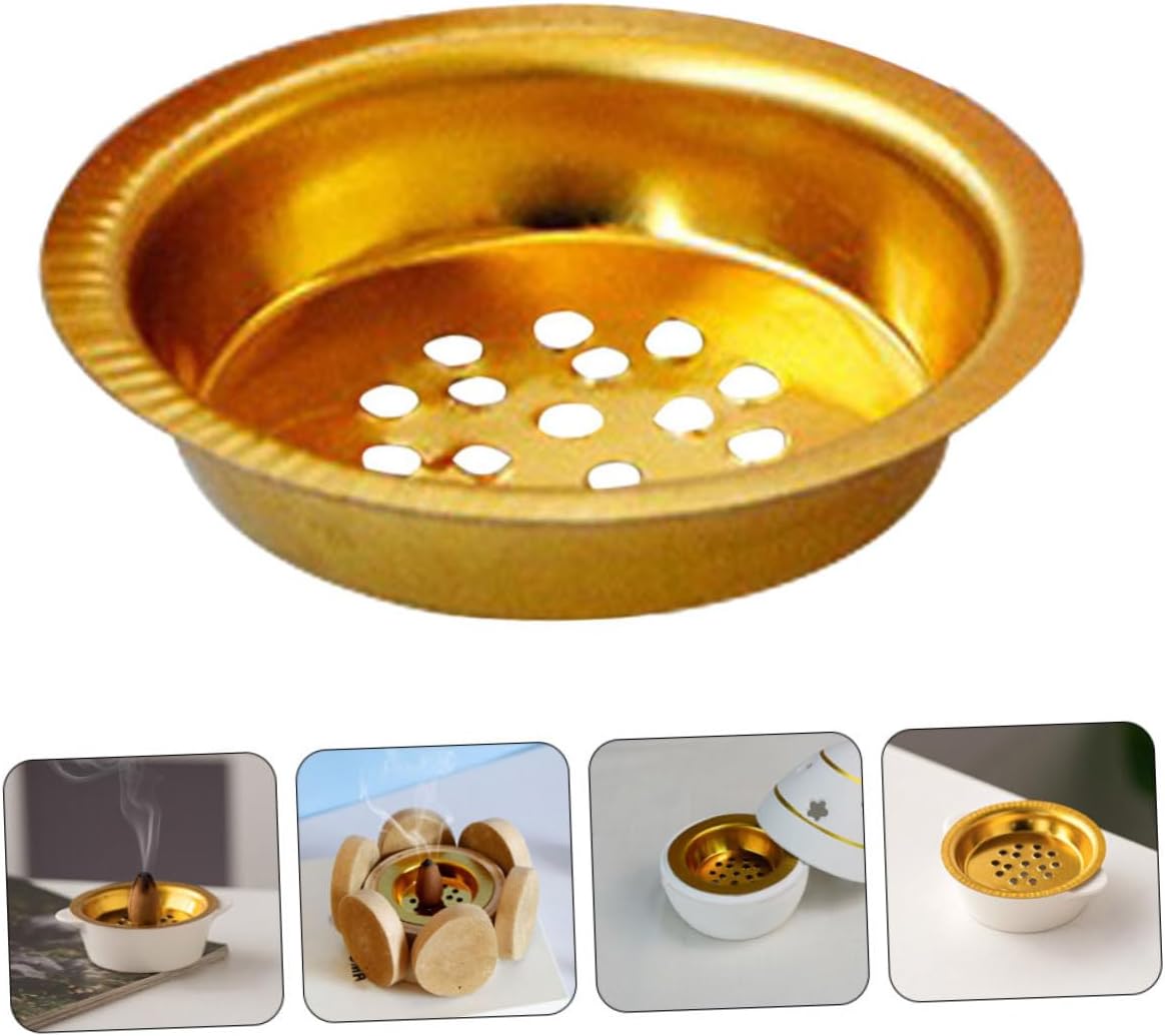 DECHOUS 10pcs Small Charcoal Burner Screens for Incense Burners