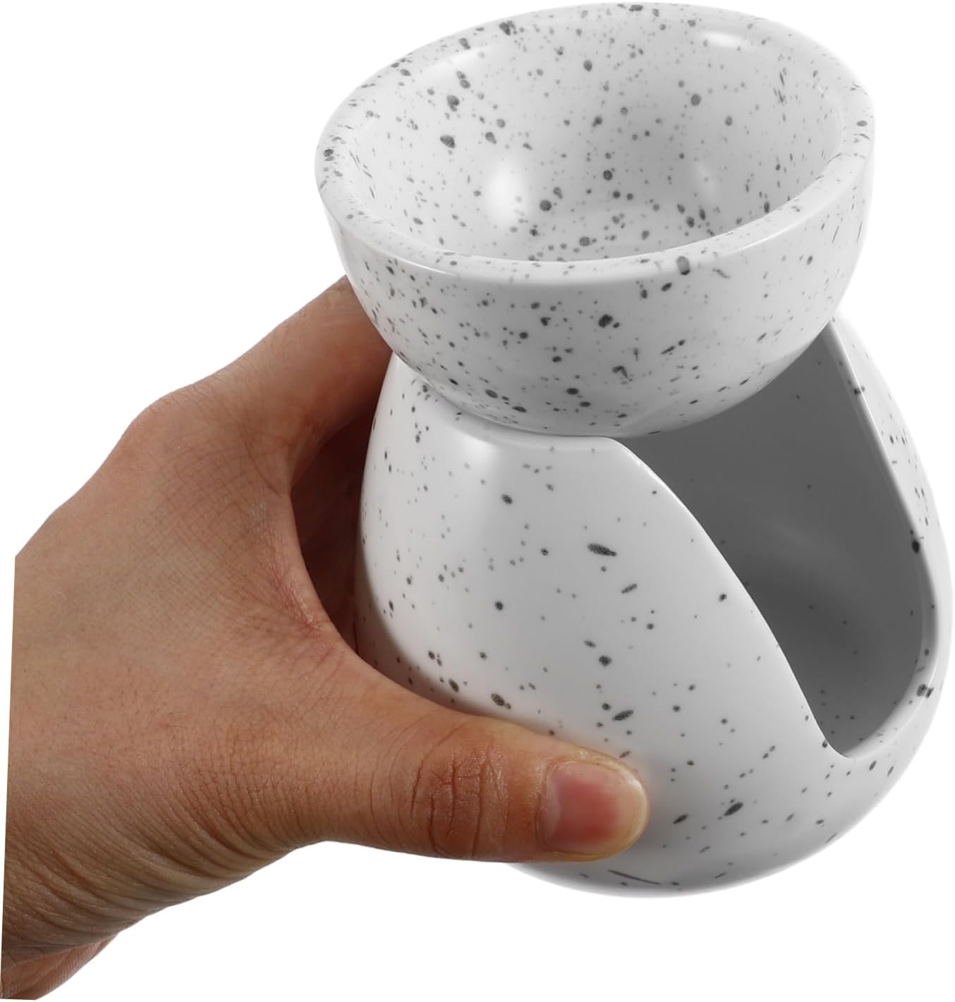 ABOOFAN Essential Oil Diffuser Ceramic Candle Holder Aromatherapy Warmer