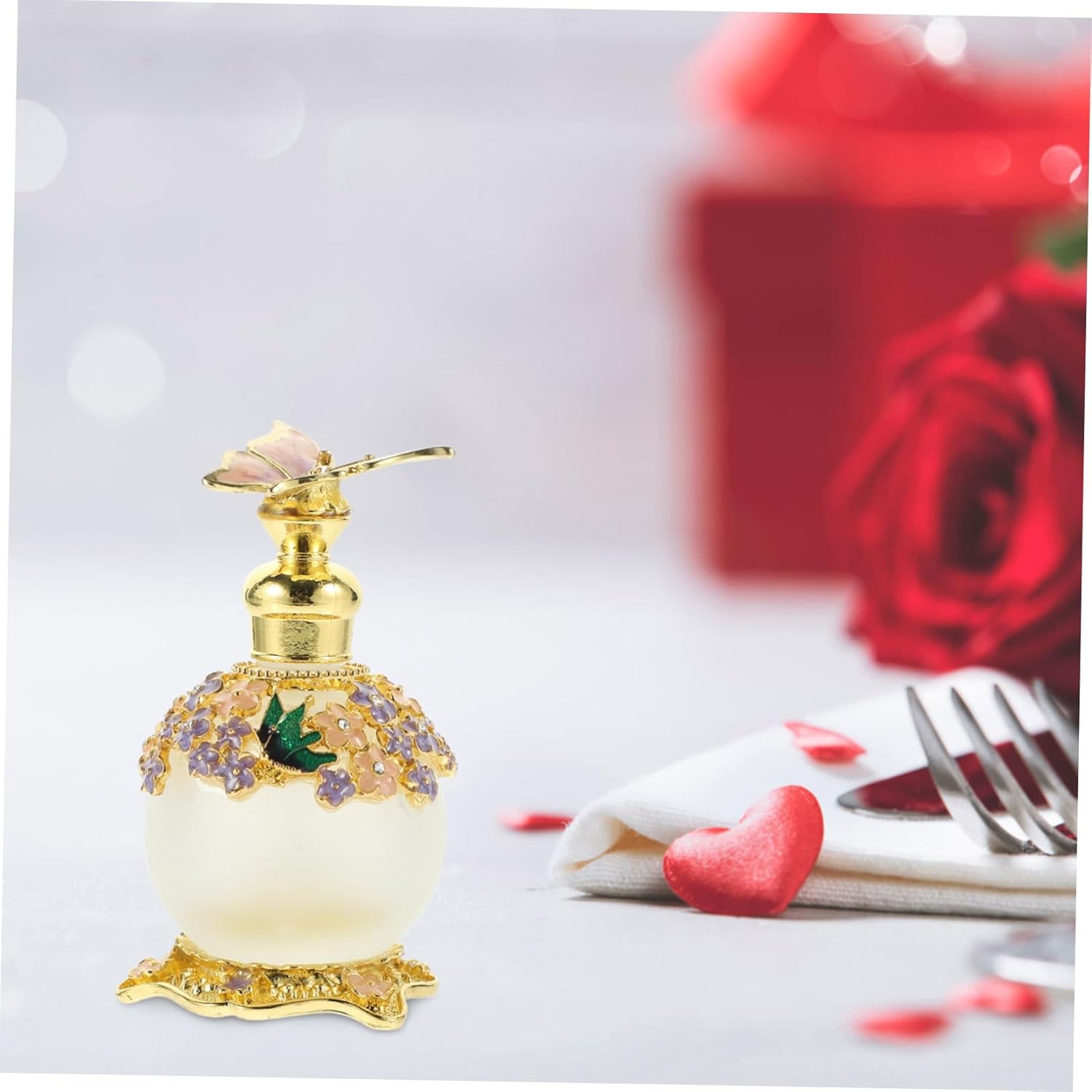 PRETYZOOM Delicate Empty Perfume Bottle for Essential Oils and Travel