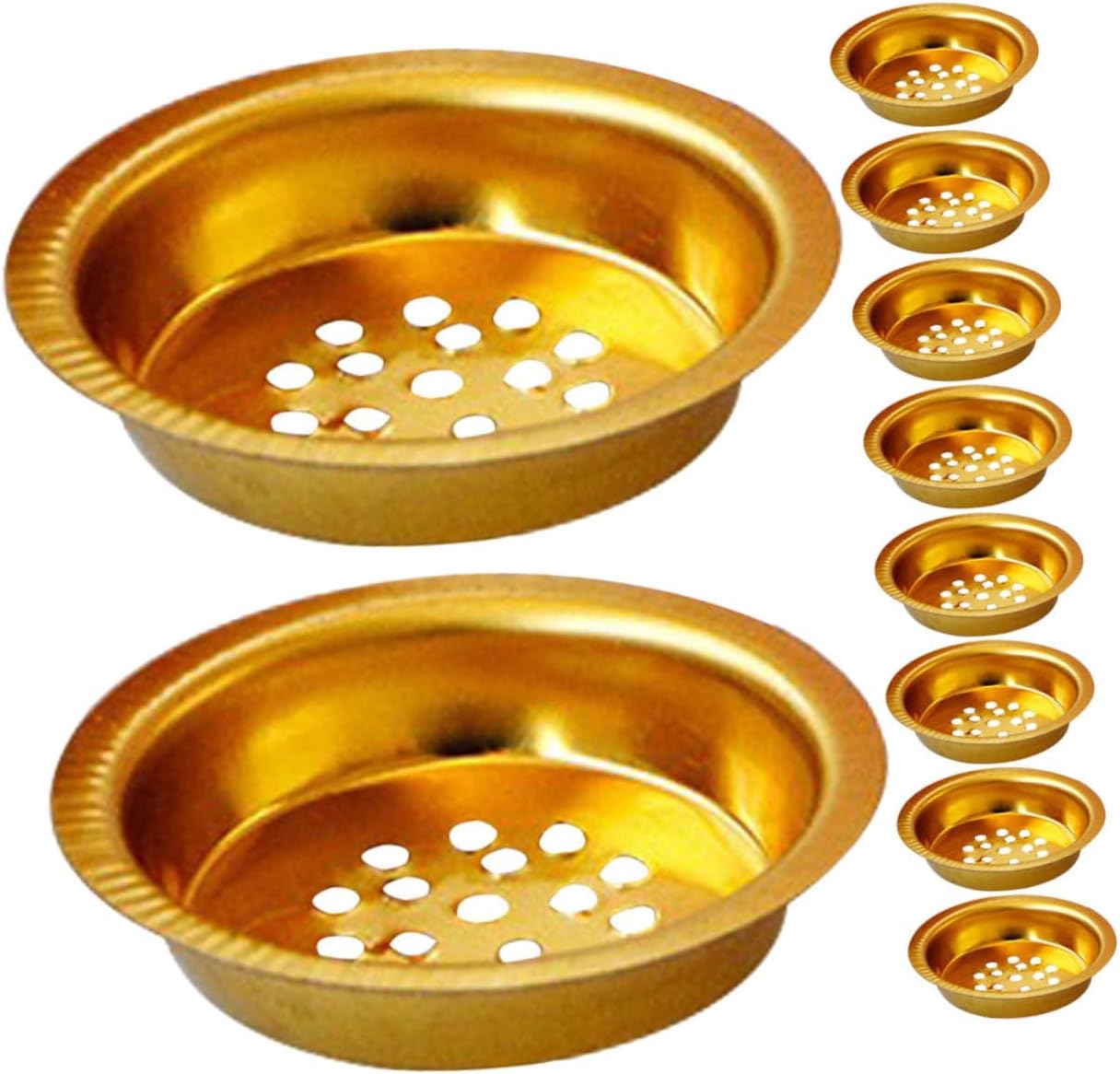 PRETYZOOM 10pcs Decorative Charcoal Burner Screens