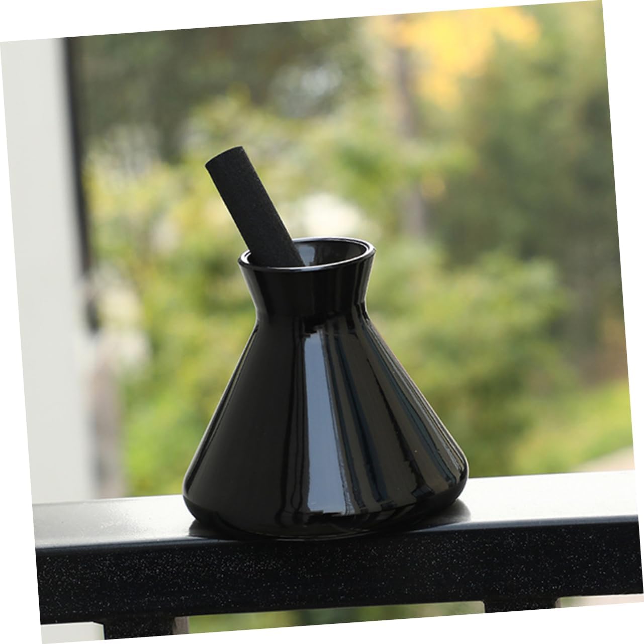 Garneck Modern Aroma Diffuser Glass Jar Essential Oil Container Decor