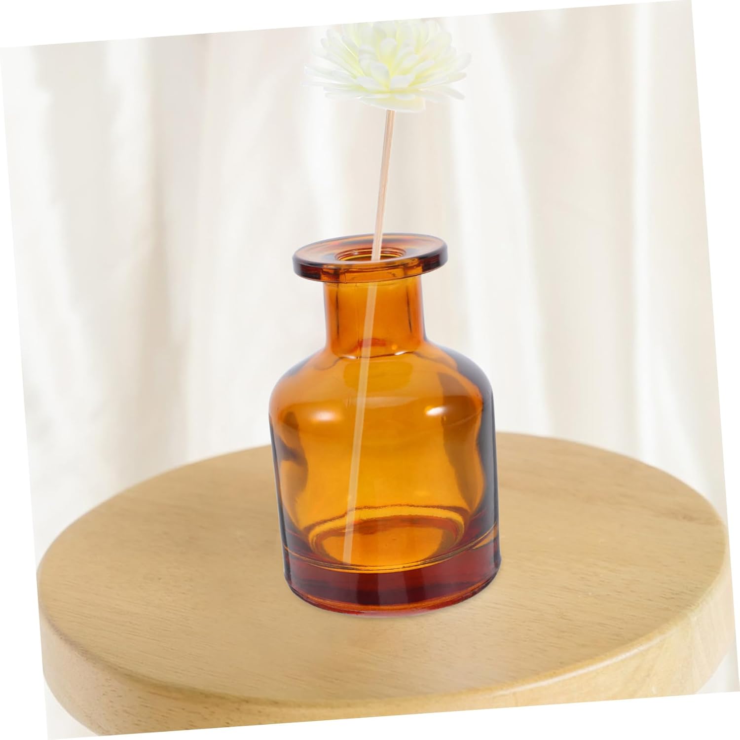 2pcs Glass Reed Diffuser Bottles for Home Office and Car