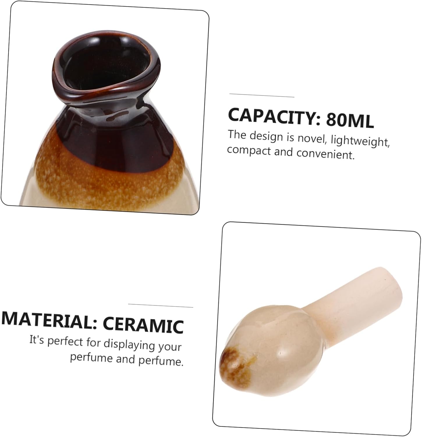 Aroma Diffusing Essential Oil Bottle for Home Decor