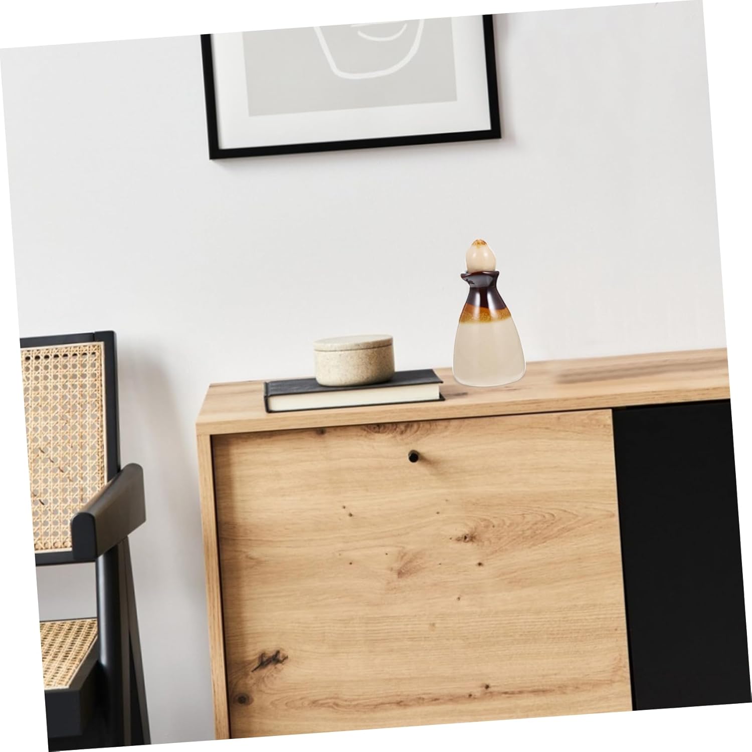 LIFKOME Ceramic Essential Oil Diffuser Bottle for Home Office Decor