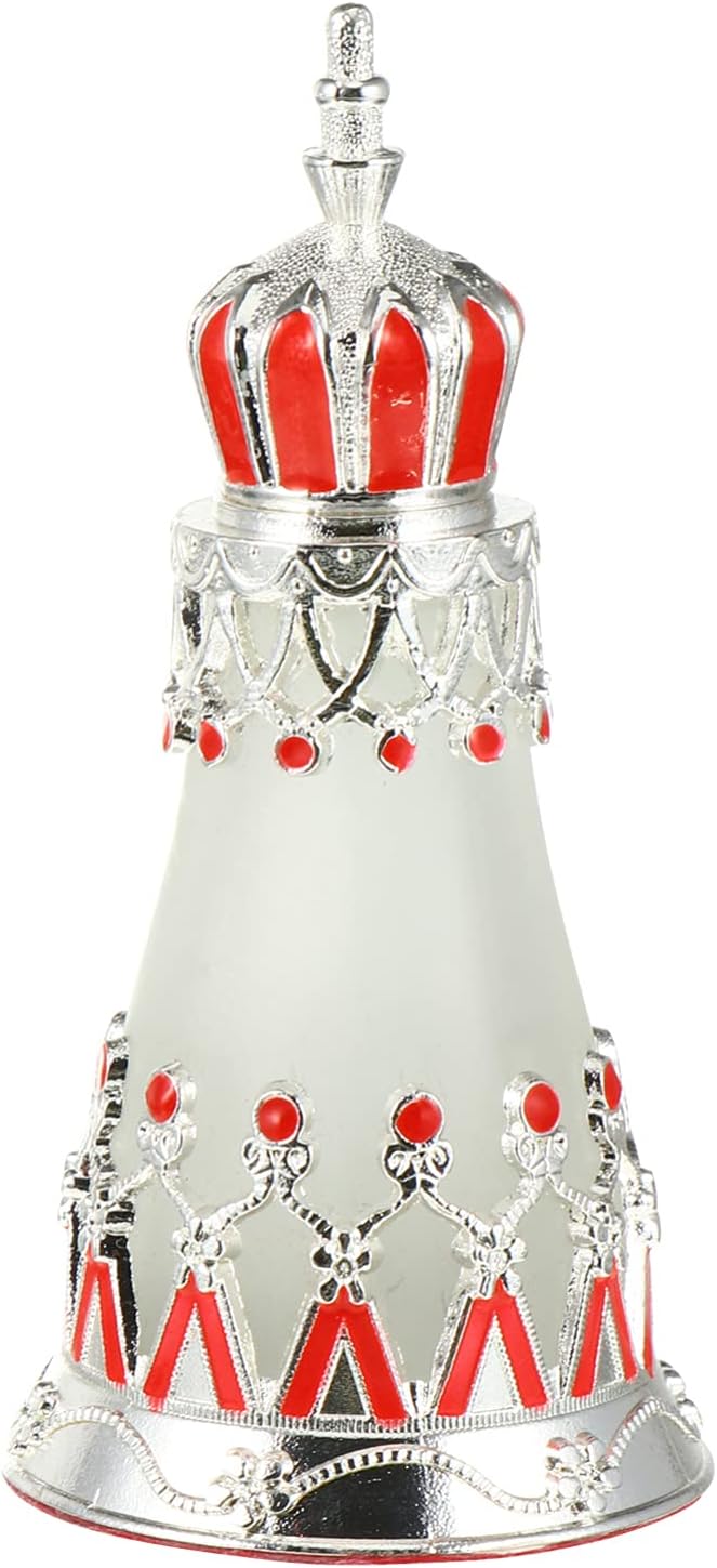 1pc Elegant Refillable Glass Perfume Bottle for Travel and Home Use