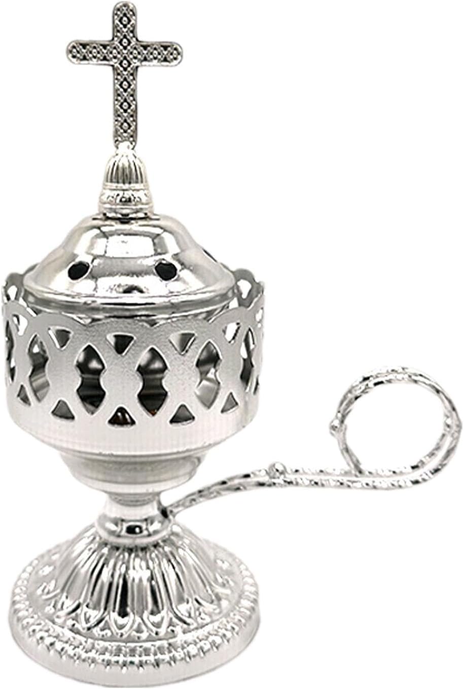Electric Oud Incense Burner - Metal Aroma Diffuser for Relaxation
