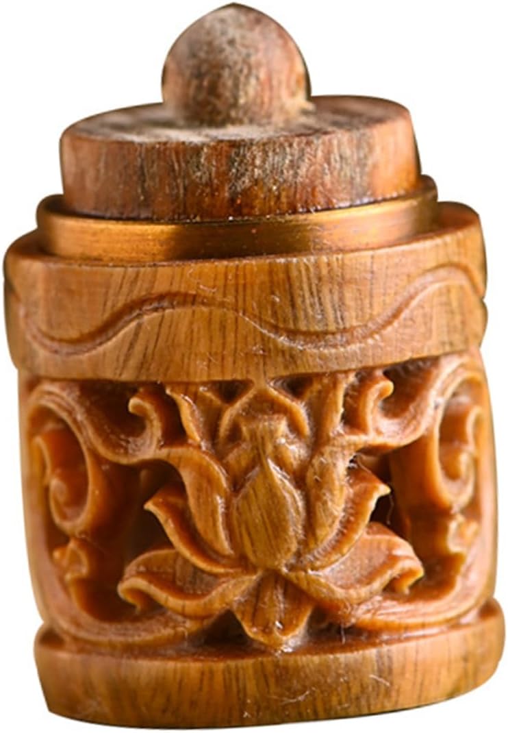 Wooden Diffuser Perfume Bottle Pendant DIY Keychain