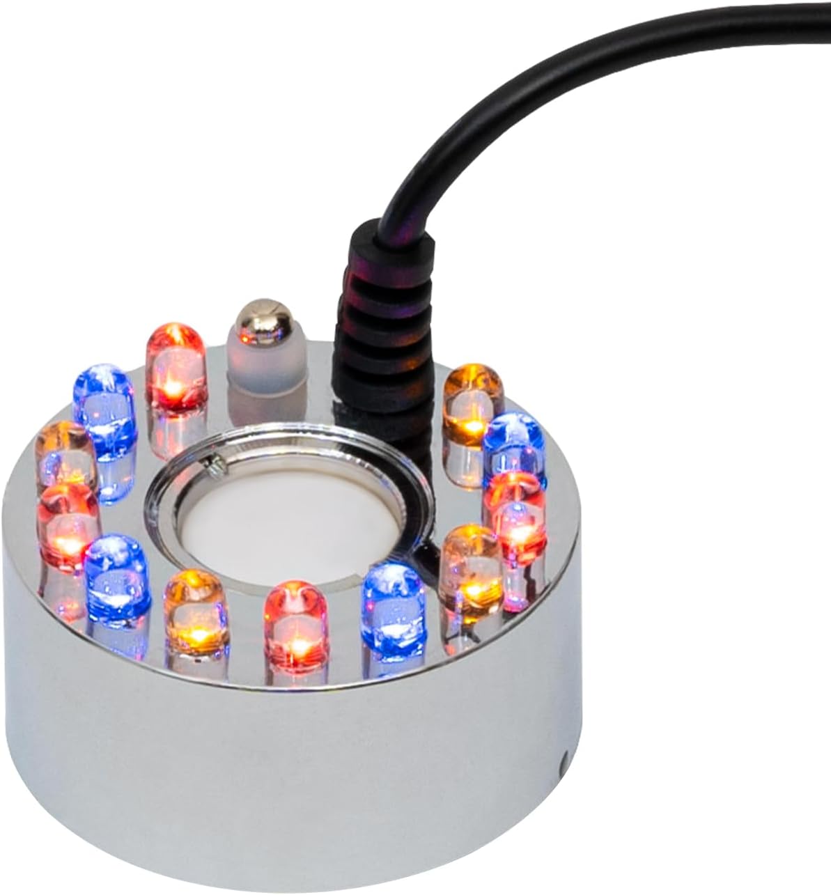 DYRABREST Indoor Relaxation Desktop Fountain with LED Light and Pump
