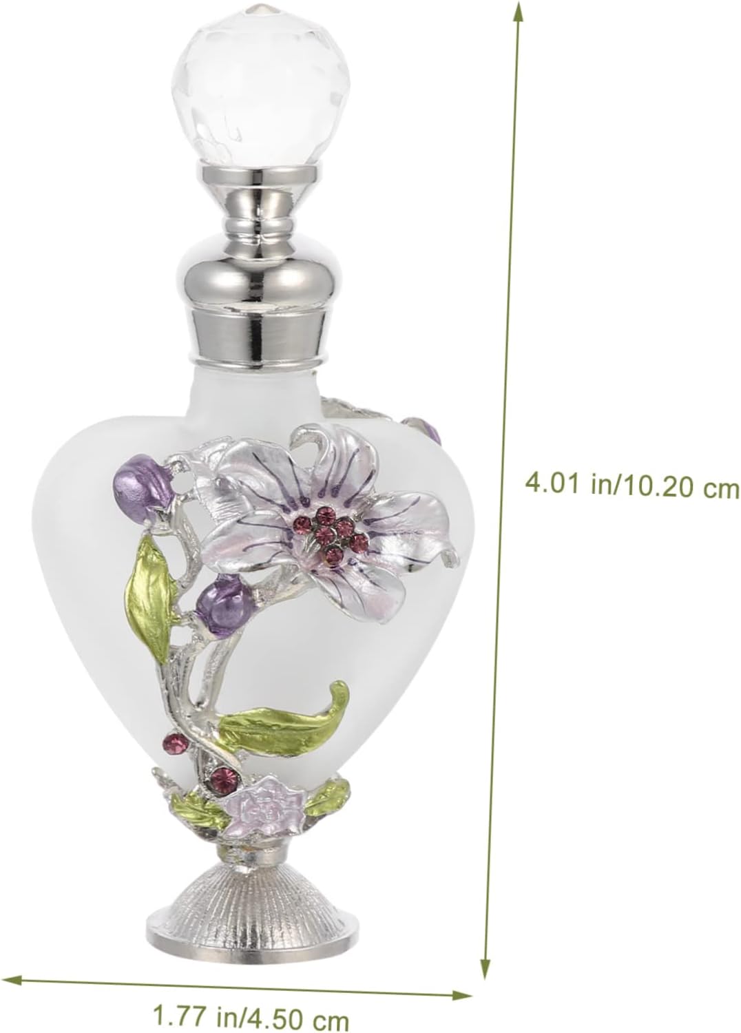 Vintage Painted Glass Essential Oil Dispenser 100ml